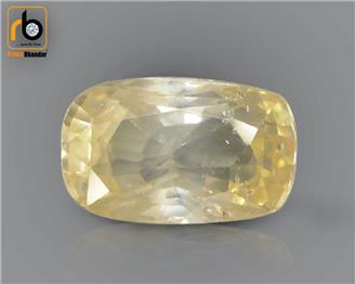 Natural Unheated & Untreated Certified Yellow Sapphire (Pokhraj)2.99 cts. ( 67328 )